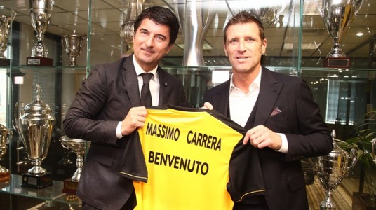 Massimo Carrera is the new coach of AEK Athens